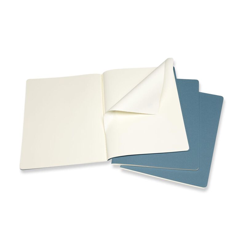 Moleskine Cahier Journals XL Plain Brisk Blue image number 3